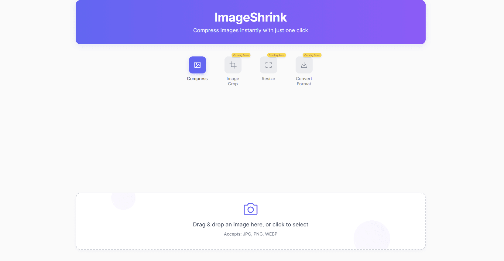 Image Shrink App